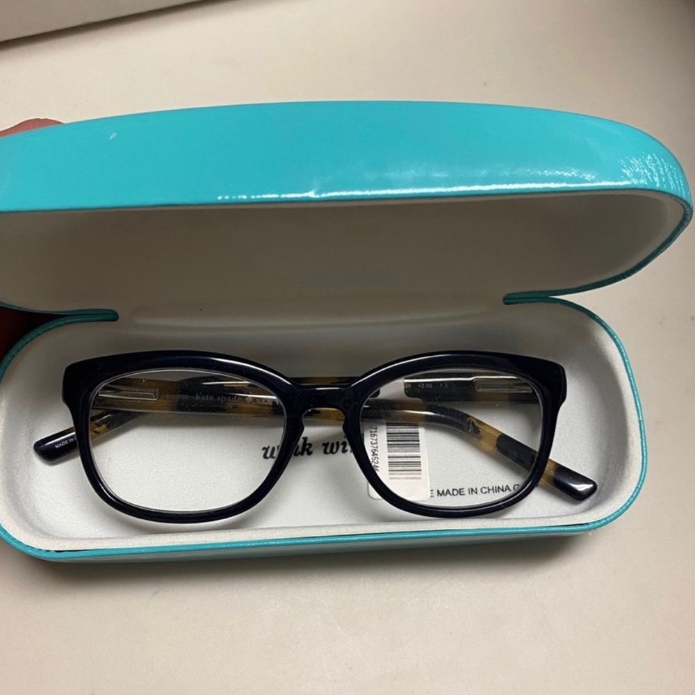 Kate Spade Black and Tortoise Shell Glasses